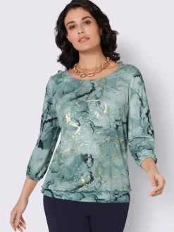 Creation L T-Shirts<T-shirt à manches 3/4 doublé