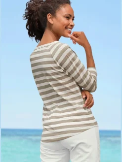 Elbsand T-Shirts<T-shirt à manches 3/4 encolure ronde