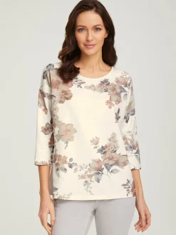 Linea Tesini T-Shirts<T-shirt à manches 3/4 encolure ronde