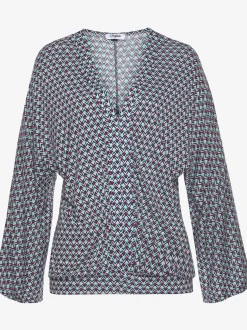 Buffalo T-Shirts<T-shirt à manches 3/4 encolure en v dégagée