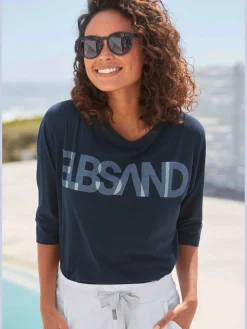 Elbsand T-Shirts<T-shirt à manches 3/4 encolure ronde