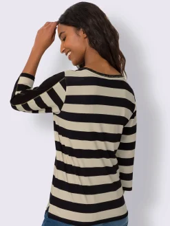 Best Connection T-Shirts<T-shirt à manches 3/4 fil fantaisie brillant