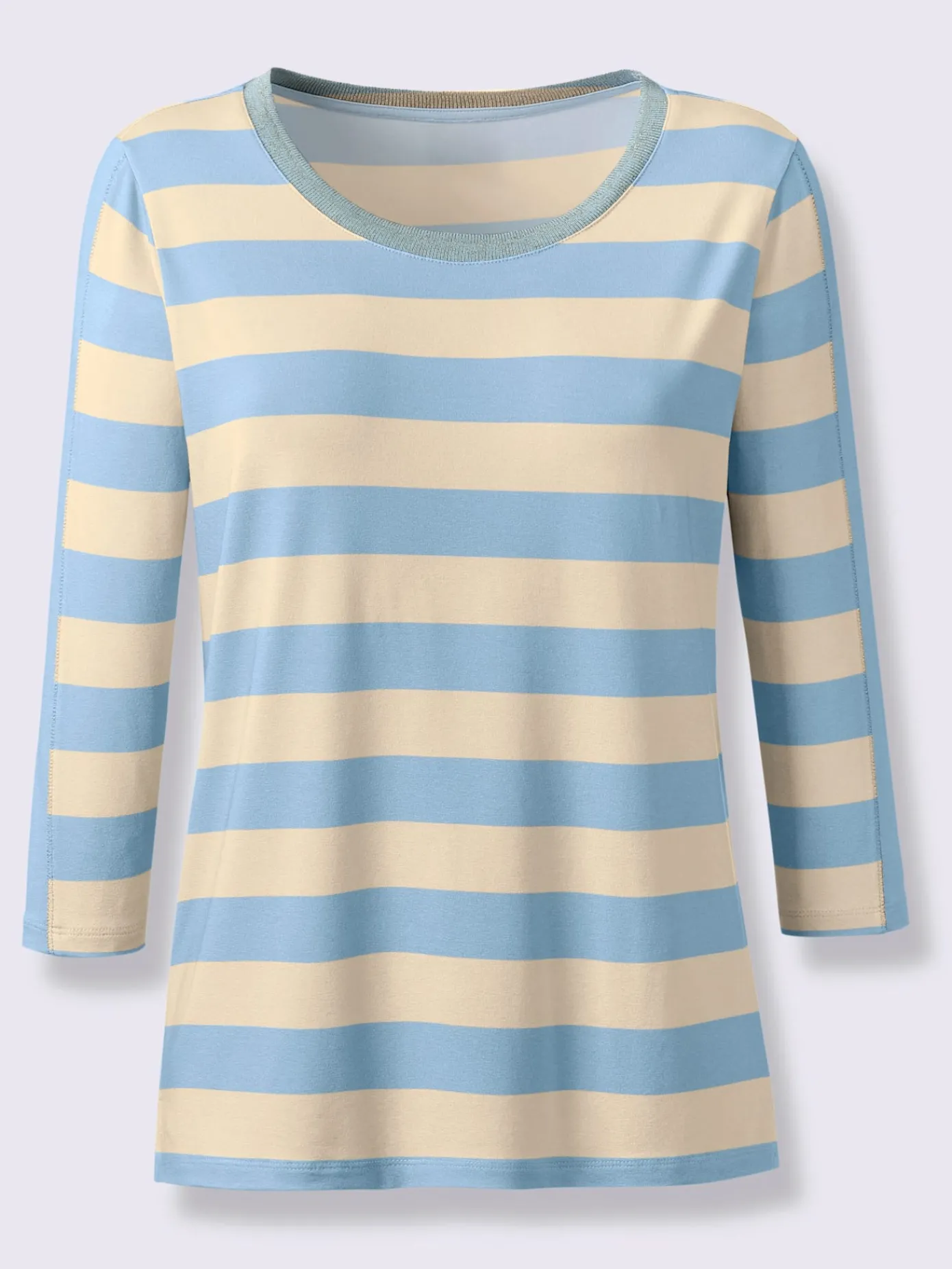 Best Connection T-Shirts<T-shirt à manches 3/4 fil fantaisie brillant