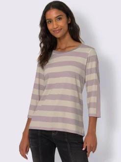 Best Connection T-Shirts<T-shirt à manches 3/4 fil fantaisie brillant