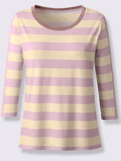 Best Connection T-Shirts<T-shirt à manches 3/4 fil fantaisie brillant