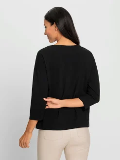 Rick Cardona T-Shirts<T-shirt à manches 3/4 imprimé ethnique mode