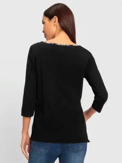 Rick Cardona T-Shirts<T-shirt à manches 3/4 inscription tendance