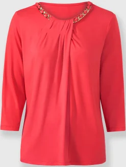 Ashley Brooke T-Shirts<T-shirt à manches 3/4 jolis détails chaînes