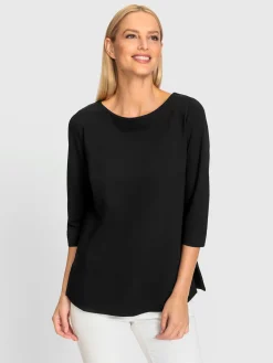 Rick Cardona T-Shirts<T-shirt à manches 3/4 élasthanne