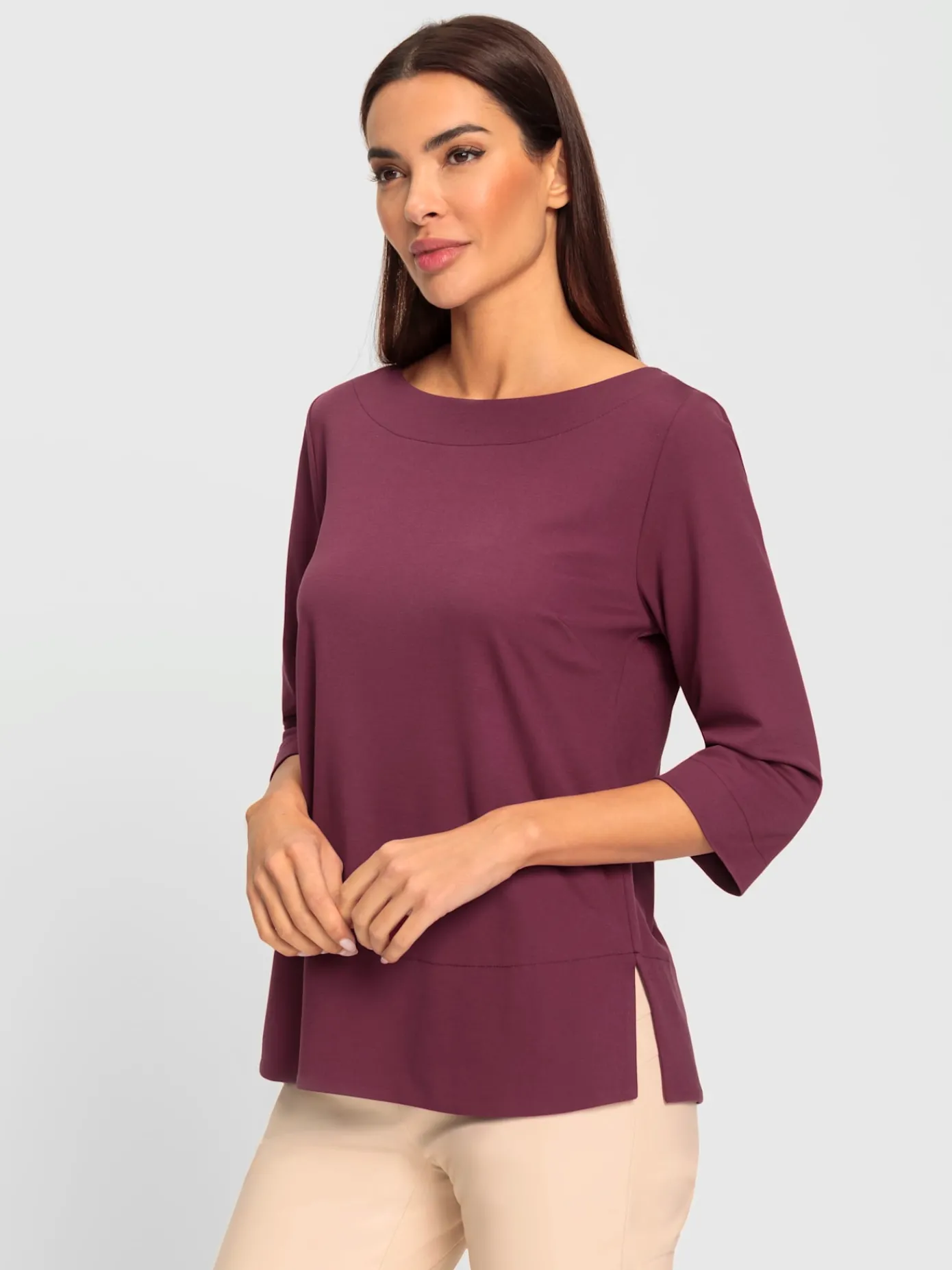 Rick Cardona T-Shirts<T-shirt à manches 3/4 élasthanne