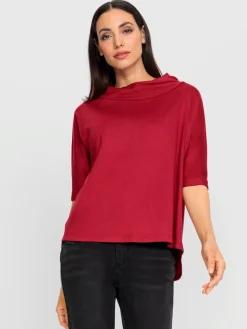 Rick Cardona T-Shirts<T-shirt à manches 3/4 look ample tendance