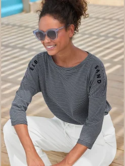 Elbsand T-Shirts<T-shirt à manches 3/4 mancherons 3/4