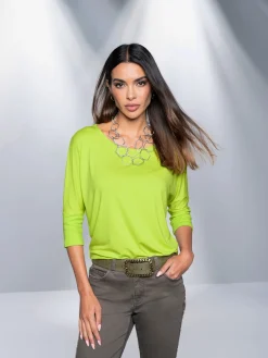 Rick Cardona T-Shirts<T-shirt à manches 3/4 manches chauve-souris 3/4