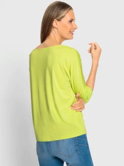 Rick Cardona T-Shirts<T-shirt à manches 3/4 manches chauve-souris 3/4