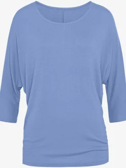 LASCANA T-Shirts<T-shirt à manches 3/4 manches chauve-souris pour un look décontracté