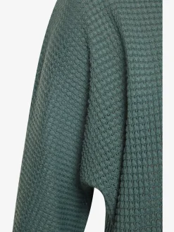 Vivance T-Shirts<T-shirt à manches 3/4 matière gaufrée légèrement transparente