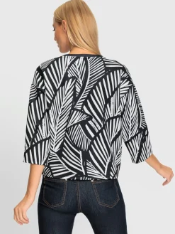 Rick Cardona T-Shirts<T-shirt à manches 3/4 motif imprimé exclusif