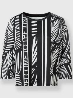 Rick Cardona T-Shirts<T-shirt à manches 3/4 motif imprimé exclusif