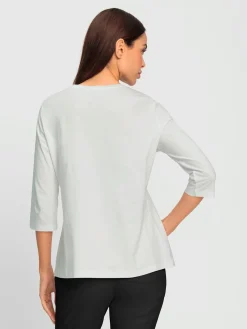 Rick Cardona T-Shirts<T-shirt à manches 3/4 paillettes brillantes