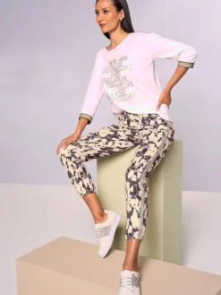 Rick Cardona T-Shirts<T-shirt à manches 3/4 pur coton