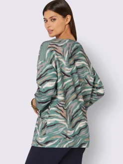 Creation L Tenues De Détente|Pulls<T-shirt à manches 3/4 pur coton