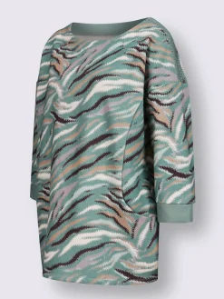 Creation L Tenues De Détente|Pulls<T-shirt à manches 3/4 pur coton