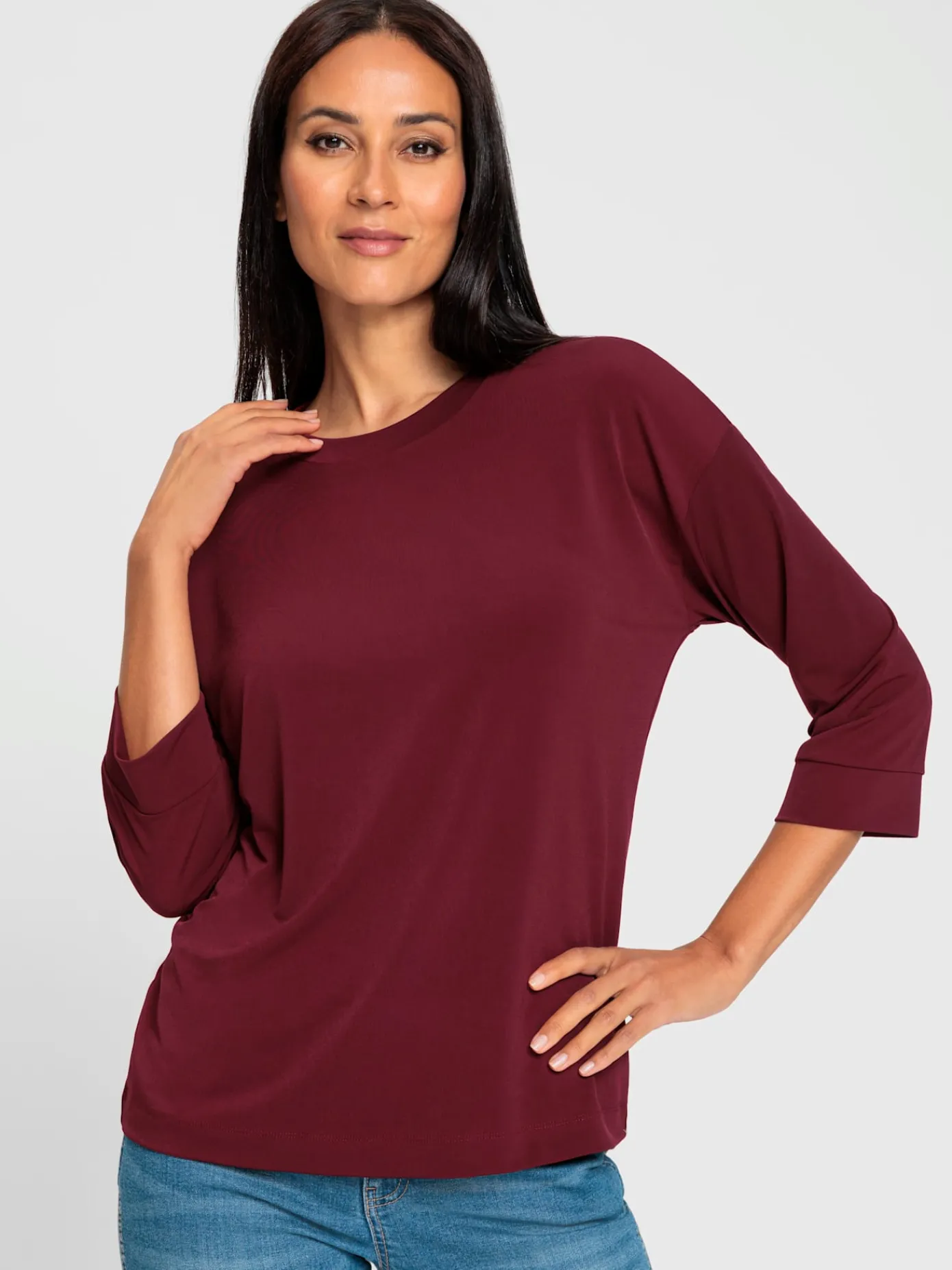 Rick Cardona T-Shirts<T-shirt à manches 3/4 qualité douce et fluide