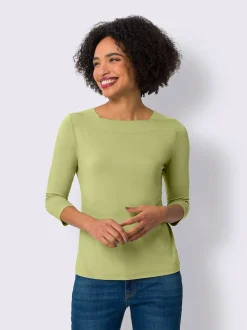 Linea Tesini T-Shirts<T-shirt à manches 3/4 superbe encolure