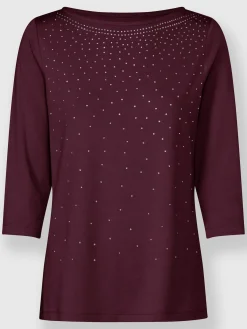 Fair Lady T-Shirts<T-shirt à manches 3/4 viscose