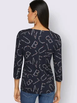 Creation L T-Shirts<T-shirt à manches 3/4 viscose