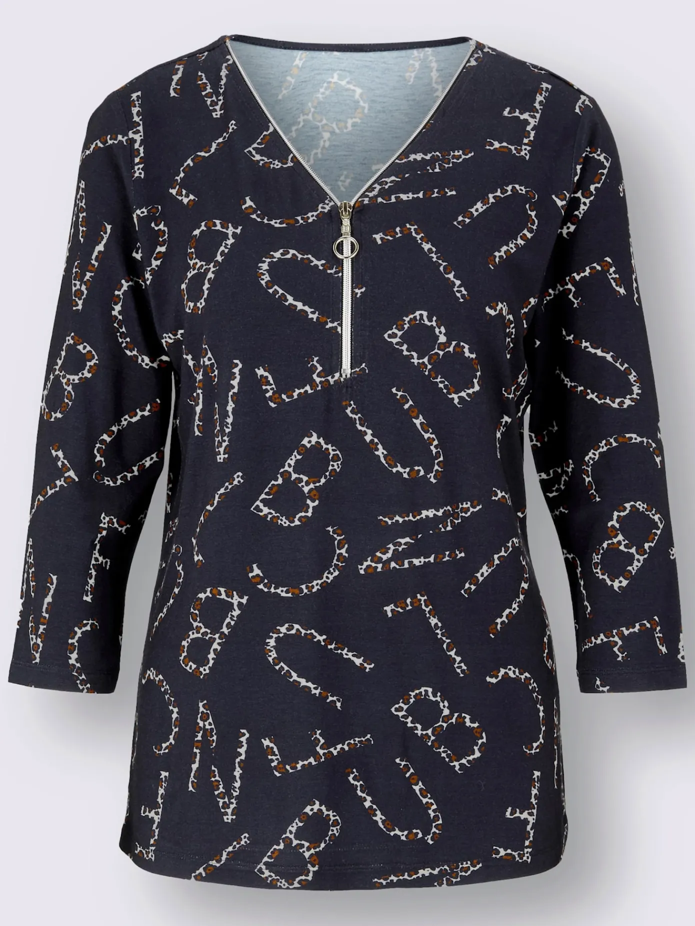 Creation L T-Shirts<T-shirt à manches 3/4 viscose