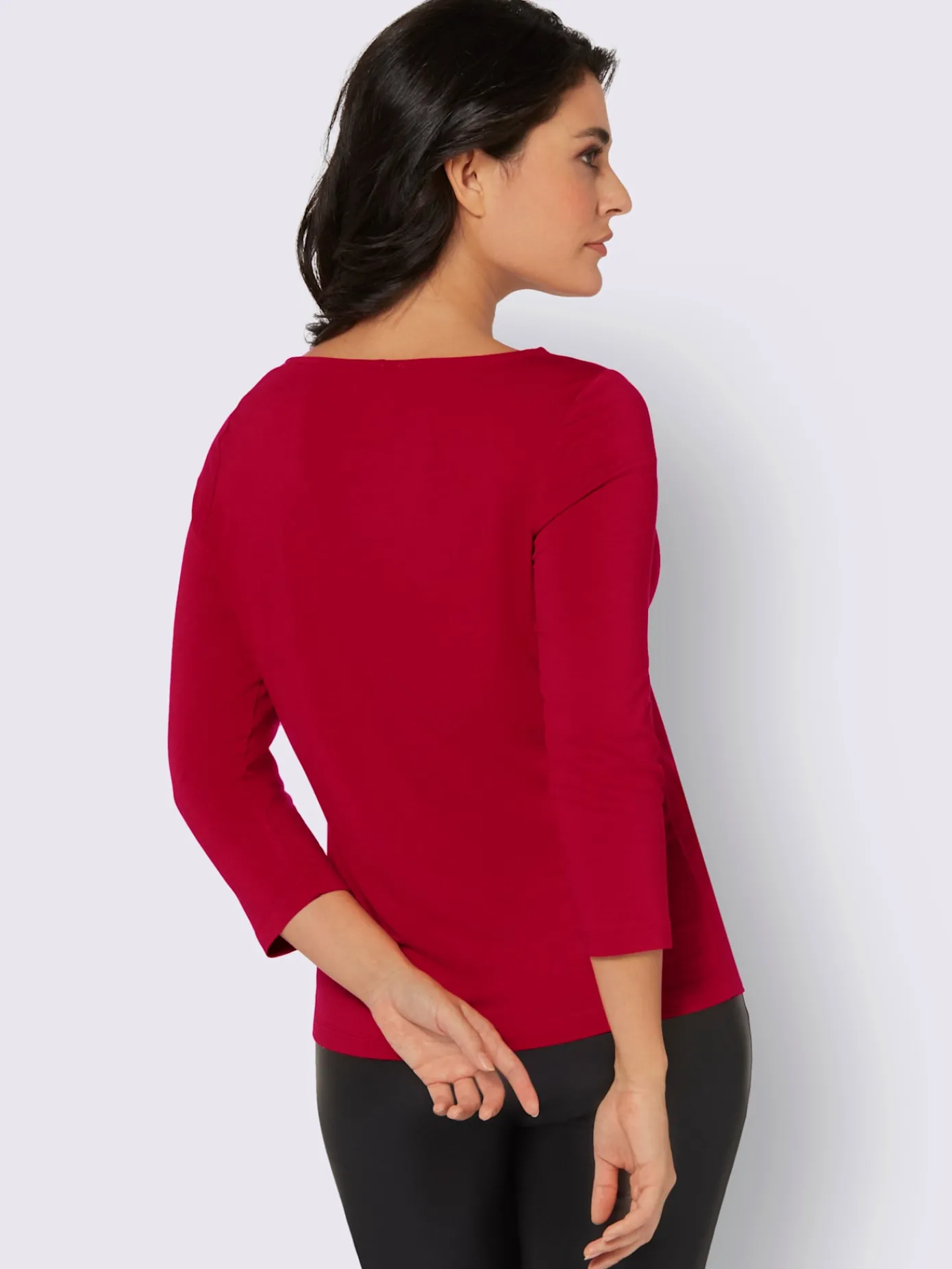 Creation L T-Shirts<T-shirt à manches 3/4 viscose