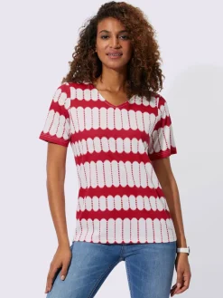 Collection L T-Shirts<T-shirt à manches courtes 50% coton