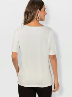 T-Shirts<T-shirt à manches courtes 50% coton