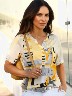 T-Shirts<T-shirt à manches courtes 50% coton