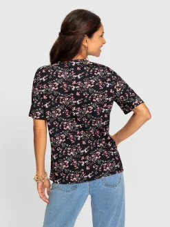 T-Shirts<T-shirt à manches courtes 50% coton