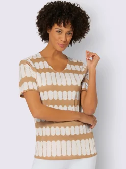 Collection L T-Shirts<T-shirt à manches courtes 50% coton