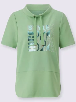 Tenues De Détente|Pulls<T-shirt à manches courtes 50% modal