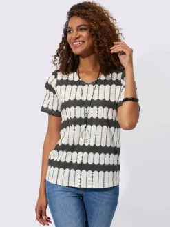 Collection L T-Shirts<T-shirt à manches courtes 50% coton