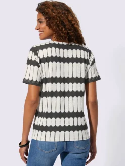 Collection L T-Shirts<T-shirt à manches courtes 50% coton