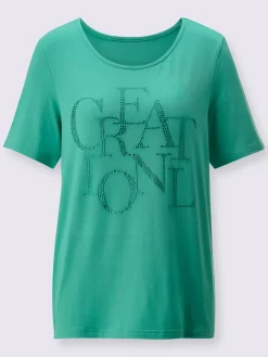 Creation L T-Shirts<T-shirt à manches courtes avec viscose (ecovero)