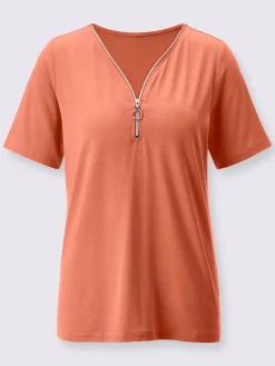 Creation L T-Shirts<T-shirt à manches courtes avec viscose (ecovero)