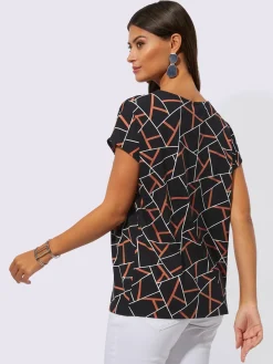 Creation L T-Shirts<T-shirt à manches courtes avec viscose (ecovero)