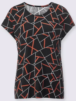 Creation L T-Shirts<T-shirt à manches courtes avec viscose (ecovero)