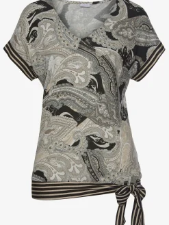 LASCANA T-Shirts<T-shirt à manches courtes belle encolure en v