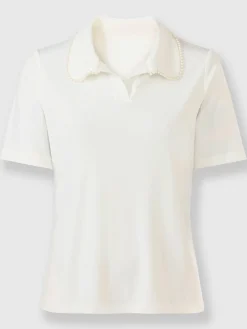 Ashley Brooke T-Shirts<T-shirt à manches courtes col polo tendance