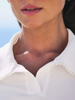 Ashley Brooke T-Shirts<T-shirt à manches courtes col polo tendance