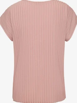 LASCANA T-Shirts<T-shirt à manches courtes encolure haute