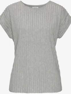 LASCANA T-Shirts<T-shirt à manches courtes encolure haute