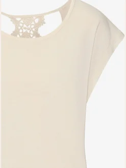 LASCANA T-Shirts<T-shirt à manches courtes encolure ronde